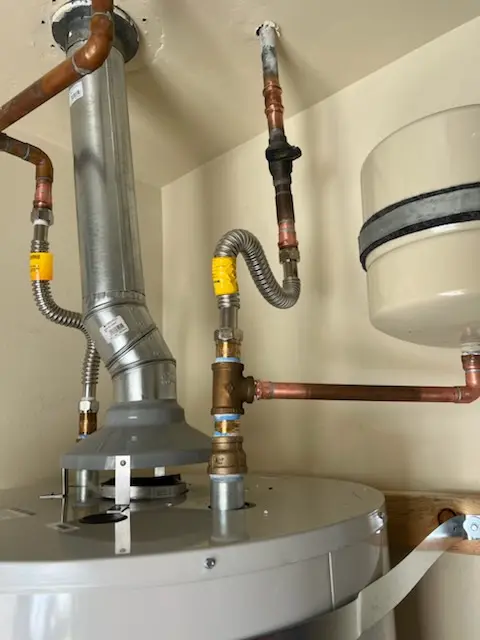 Water heater installation and plumbing repair in Gromore